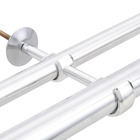 Suporte de Parede Duplo Cromado 19mm/28mm