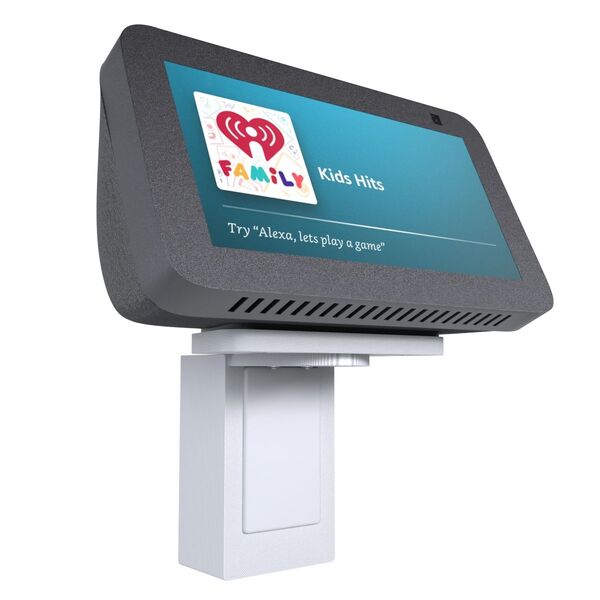 Suporte De Parede E Tomada Compatível Com Alexa Echo Show 5 E