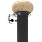 Suporte De Parede Expositor Para Taco De Baseball Beisebol -