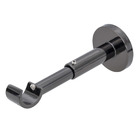Suporte de Parede Extensível Simples Preto Onix 19mm