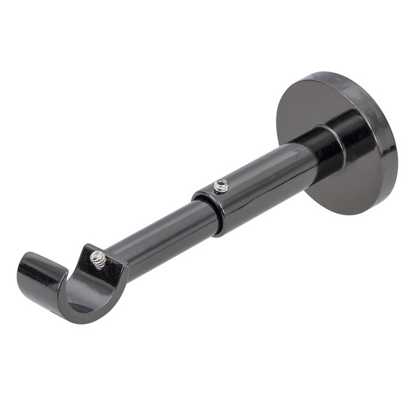 Suporte de Parede Extensível Simples Preto Onix 19mm