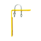 Suporte De Parede L Amarelo