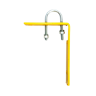 Suporte De Parede L Amarelo