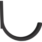 Suporte De Parede Para Caixa De Som Jbl Charge 3  Preto