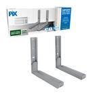 Suporte De Parede Para Fornos E Micro-ondas - Prata Pix