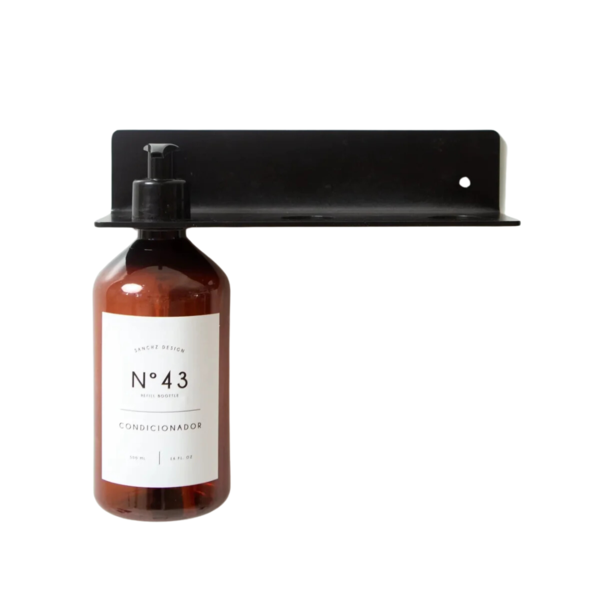 Suporte De Parede Para Frasco 500 Ml - 3 Frascos