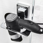 Suporte De Parede Para Secador De Cabelo Em Aço Inox Com Vent