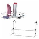 Suporte De Parede Para Shampoo Toalheiro Duplo De Box Cromado