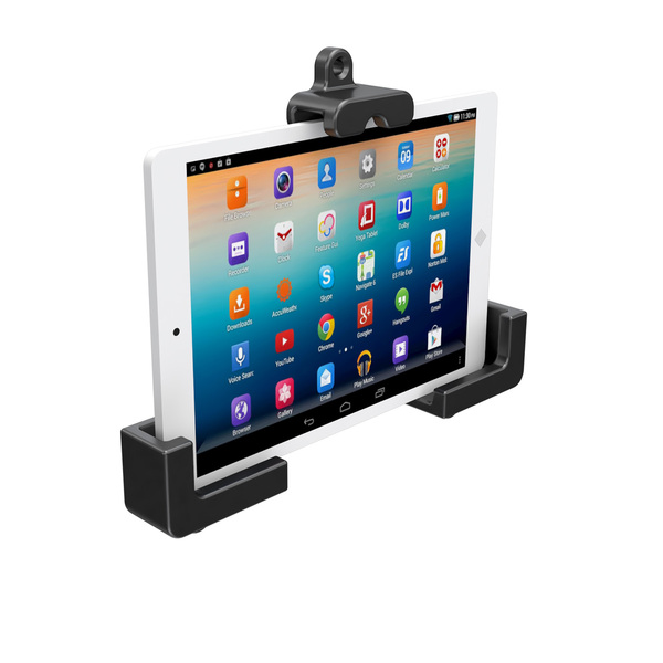 Suporte de Parede para Tablet em Polipropileno Preto Brasforma