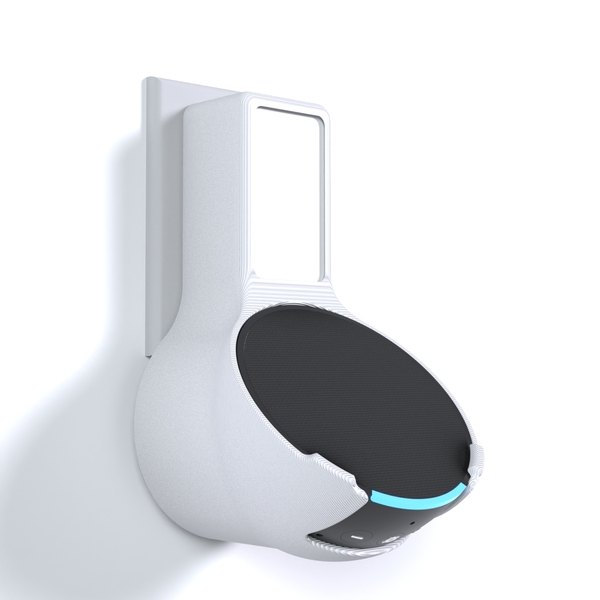 Suporte De Parede Para Tomada Compatível Com Alexa Echo Pop -