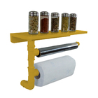 Suporte De Parede Porta Papel Toalhas E Prateleira Para Tempe
