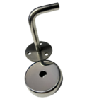 Suporte De Parede Redondo Maciço 3/8" Inox 304 Fixador Corrim