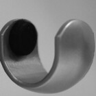 Suporte para Cortina de Parede Simples Atenas Alumínio Corten 28mm