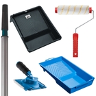 Suporte De Pintura 23cm + Rolo Antirespingo + Cabo Extensor T