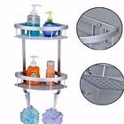 Suporte De Shampoo Aluminio Rack De Banheiro Sabonete Pratele