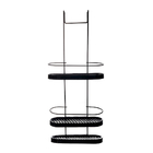 Suporte De Shampoo Carisma Box De Banheiro Triplo - Preto