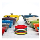 Suporte De Silicone Mandala 20cm Le Creuset - Azul Caribe