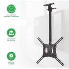 Suporte De Teto Pix Para Tv/monitor De 23' Até 55" Preto