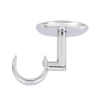 Suporte de Teto Simples Cromado 28mm