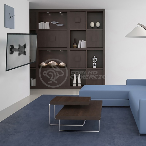 Suporte De Tv Articulado Para Painel E Parede Led Lcd Plasma