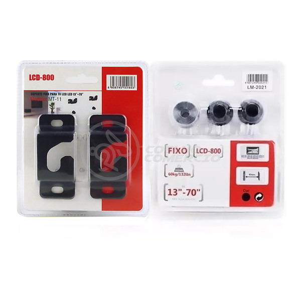 Suporte De Tv Para Parade E Painel Universal 13" À 70" Lcd/le