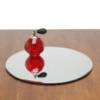 Suporte De Vidro Espelhado 30cm