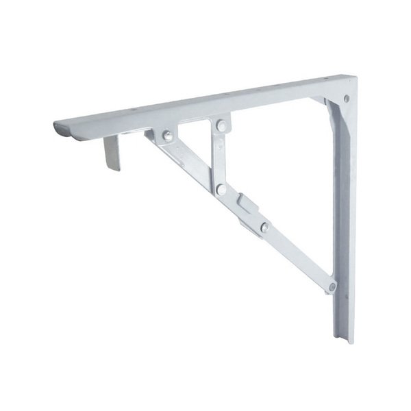 Suporte Dobrável Leve Branco 30cm Par - Bals