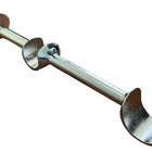 Suporte Duplo 19/28mm Para Cortina -cromado