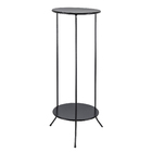 Suporte Duplo 69x25cm Preto Vasap