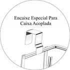 Suporte Duplo Para Papel Higiênico Luxo Caixa Descarga Acopla