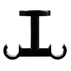 Suporte Duplo Preto 19mm Vedor