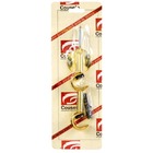 Suporte Duplo Zamac Dourado D28x19mm Couselo