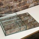 Suporte E Organizador Para Cápsulas De Café Em Vidro Espelho