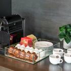 Suporte E Organizador Para Cápsulas De Café Em Vidro Espelho