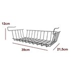 Suporte E Organizador Para Prateleira Em Aço- Stolf