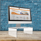 Suporte Em Acrílico Para Monitor 10cm