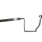 Suporte Em Aluminio Polido Para Calha Tipo Madex Com Haste To