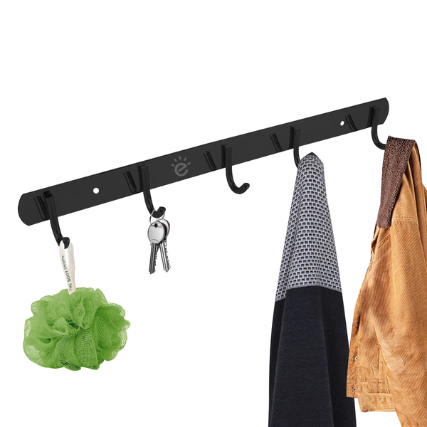 Suporte Embralumi Cabide 5 Ganchos Pendurar Multiuso Parede P