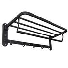 Suporte Embralumi Porta Toalha Ajustável Parede C/ 5 Ganchos