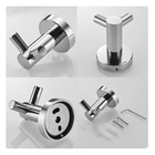 Suporte Embralumi Porta Toalheiro Gancho Roupa Aço Inox