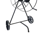 Suporte Enrolador De Mangueira Com Carrinho 94x38x25cm