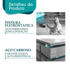 Suporte Enrolador De Mangueira De Jardim Classic Preto