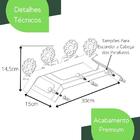 Suporte Enrolador De Mangueira De Jardim Flor Branco