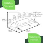 Suporte Enrolador De Mangueira De Jardim Tulipa Preto