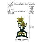 Suporte Enrolador De Mangueira Em Alumínio Fundido Tartaruga