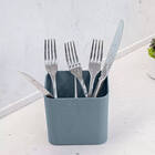 Suporte Escorredor De Talheres Azul Trium Pia Divisória Ou