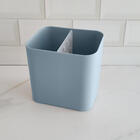 Suporte Escorredor De Talheres Azul Trium Pia Divisória Ou