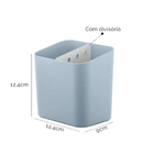 Suporte Escorredor De Talheres Azul Trium Pia Divisória Ou