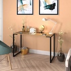 Suporte Escrivaninha Estilo Industrial Para Escritório 120cm