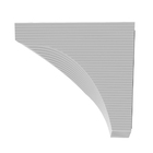 Suporte Expositor De Parede Dupla Face Universal Para Pandeir